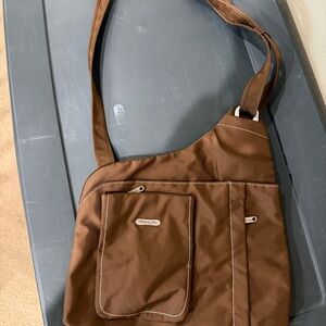Travelon women’s Brown Messenger Bag by Travelon new never used